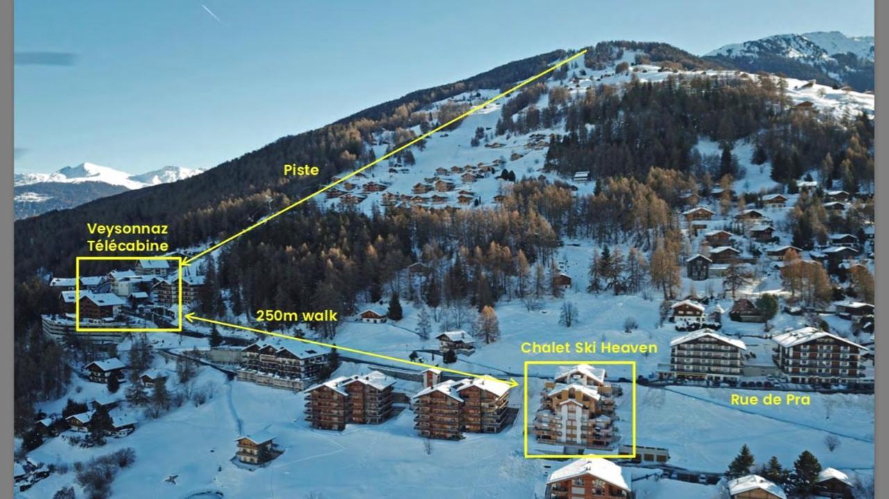 Ski Heaven 7 Veysonnaz Εξωτερικό φωτογραφία